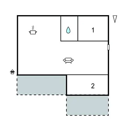 Апартаменти In With House Sea View Макарська